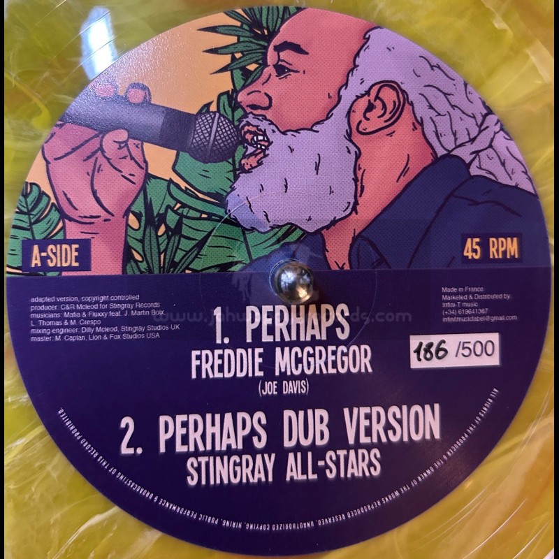 Stingray Records-10"-Perhaps / Freddie McGregor + Quizás / Emeterians