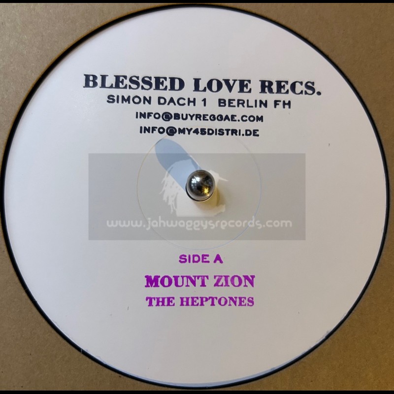 Blessed Love Records-12"-Holy Mount Zion / The Heptones + Through The Fire I Come / The Heptones