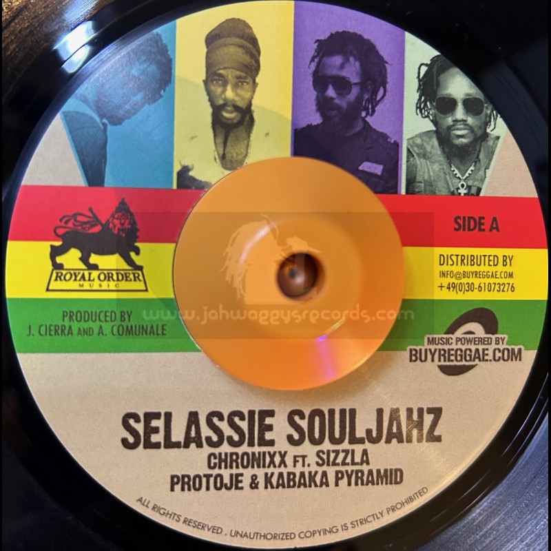 Royal Order Music-7"-Selassie Souljahsz / Chronixx Ft. Sizzla Protoje & Kabaka Pyramid