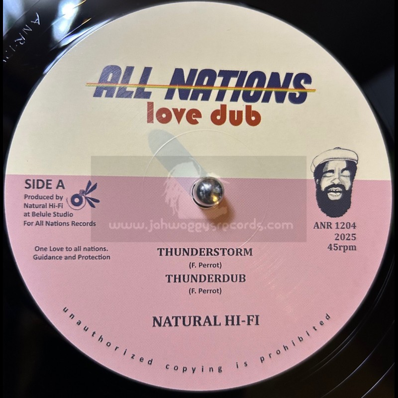 All Nations Records-12"-Thunderstorm / Natural Hi-Fi + Roots Of Victory / Natural Hi-Fi