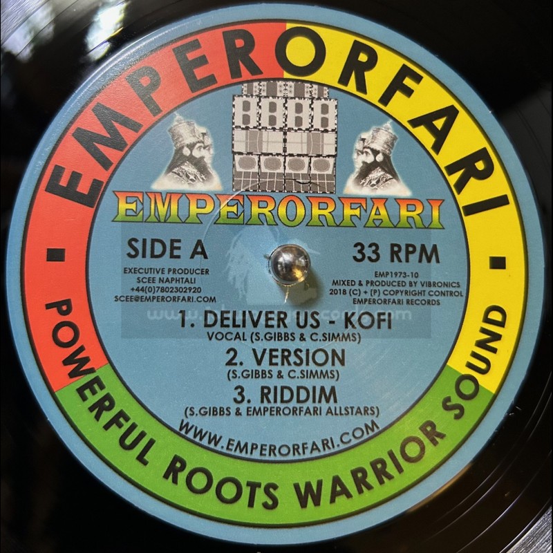 Emperorfari-12"-Deliver Us / Vibronics Feat. Kofi