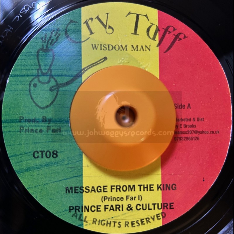 Cry Tuff-7"-Black Reggae Music / Prince Far I And Culture
