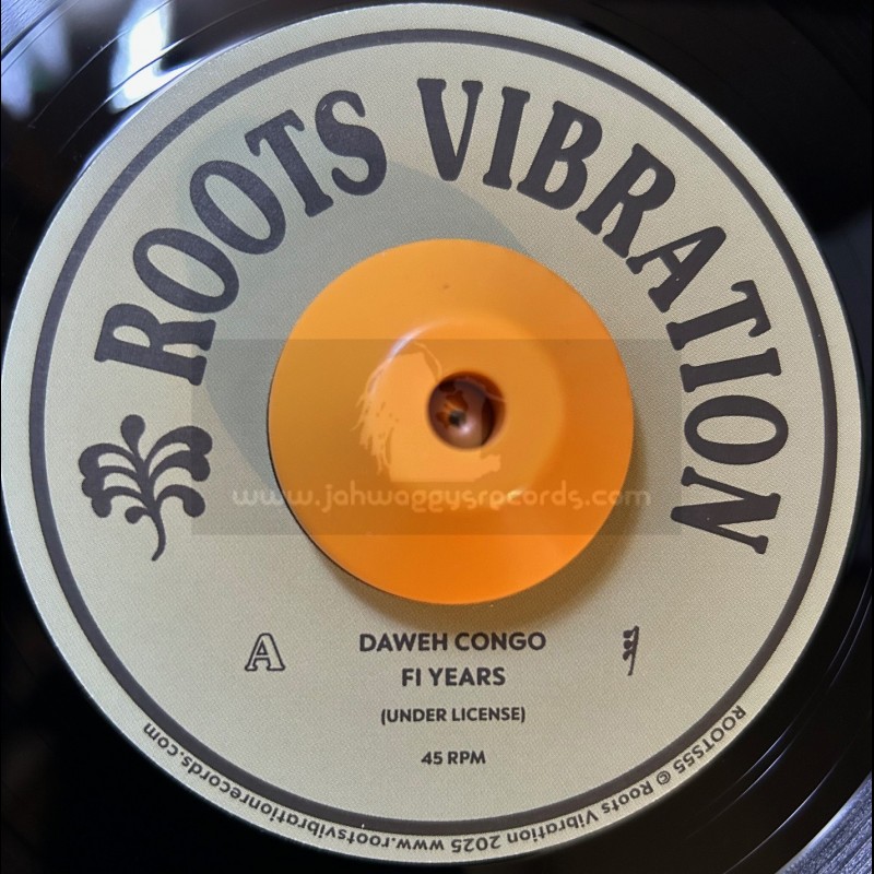 Roots Vibration-7"-Fi Years / Daweh Congo
