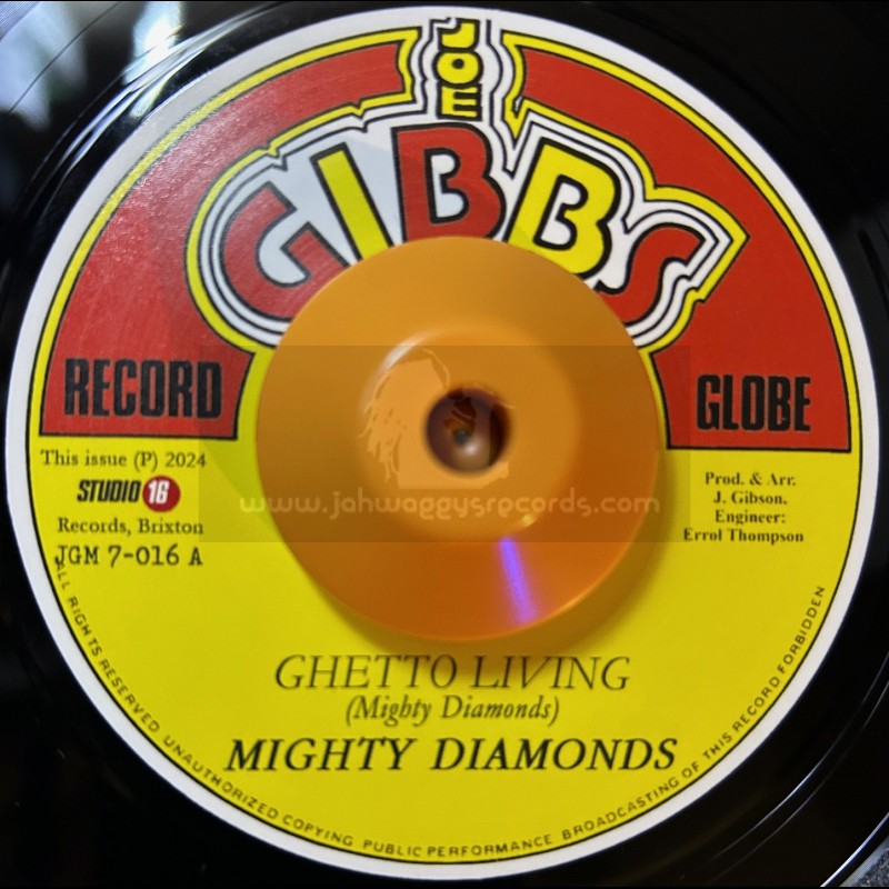 Joe Gibbs-7"-Ghetto Living / Mighty Diamonds