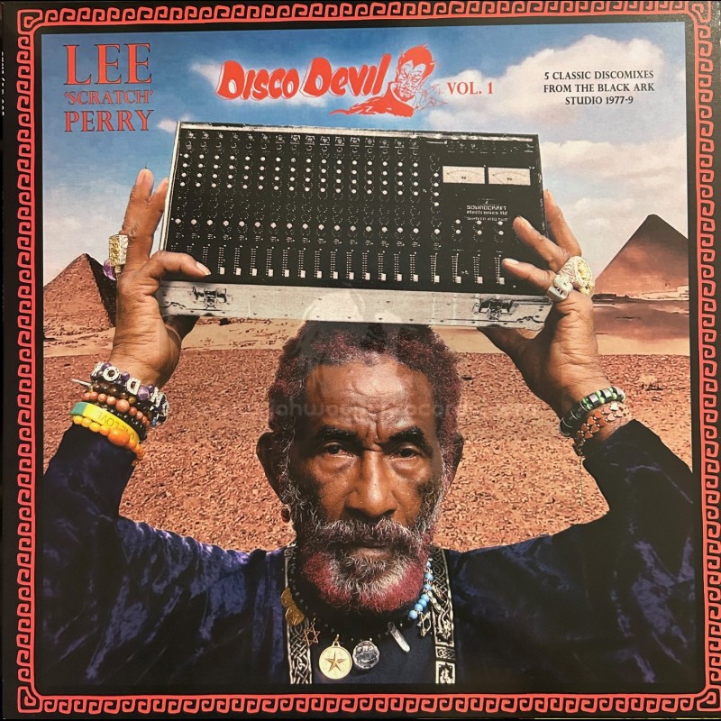 Black Art-Studio 16-Lp-Lee Scratch' Perry ‎– Disco Devil Volume 1 / 5 Classic Discomixes From The Black Ark Studio 1977-9
