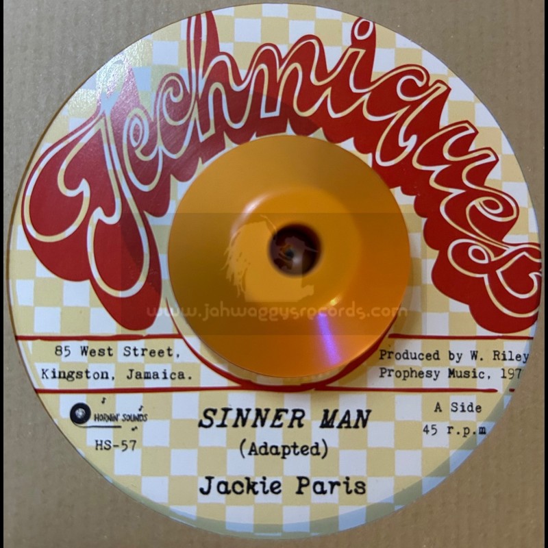 Techniques-7"-Sinner Man / Jackie Paris