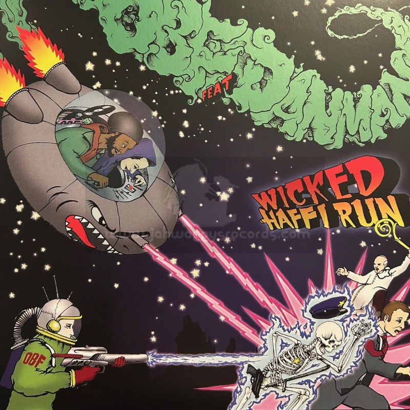 O.B.F RECORDS-12"-WICKED HAFFI RUN / O B F FEAT DAN MAN