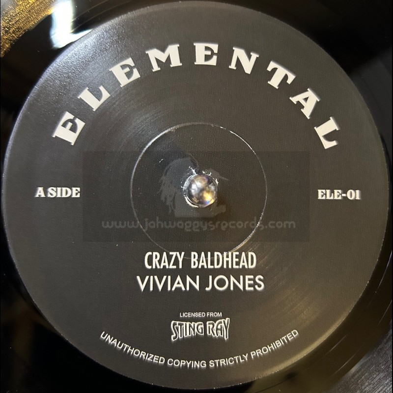 Elemental-7"-Crazy Baldhead / Vivian Jones