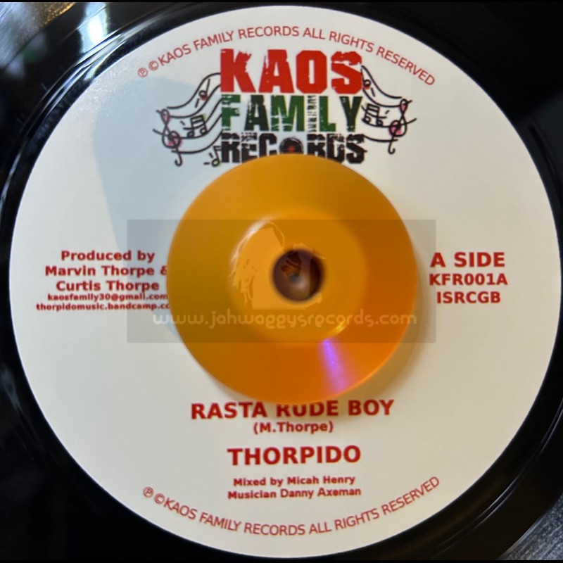 Kaos Family Records-7"-Rasta Rude Boy / Thorpido