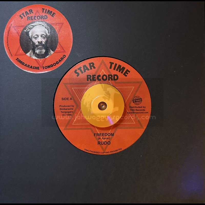 Star Time Record-Top Ranking Sound-7"-Freedom / Rudo