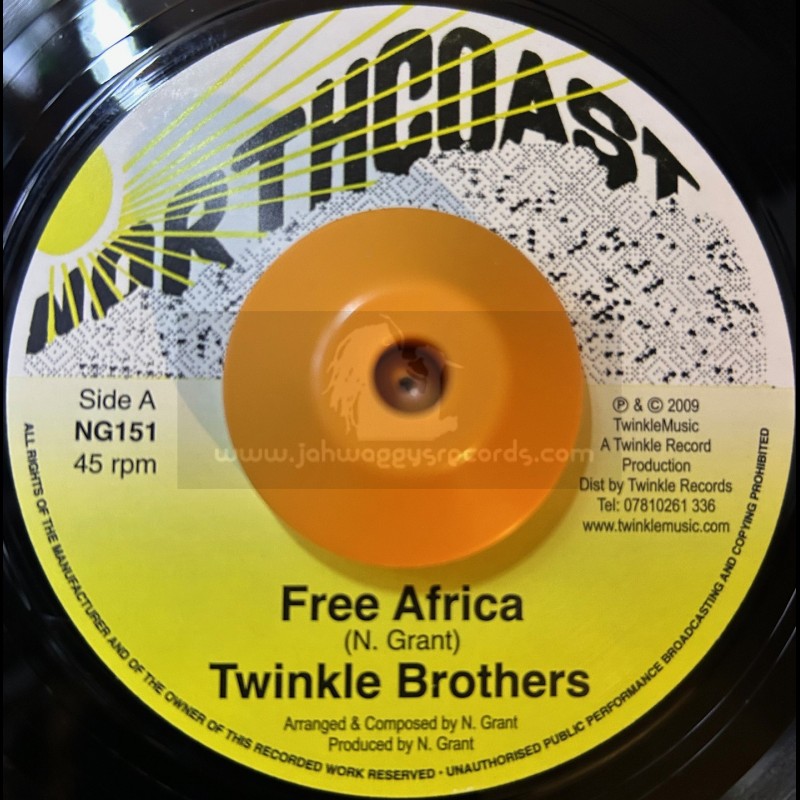 Northcoast-7"-Free Africa / Twinkle Brothers
