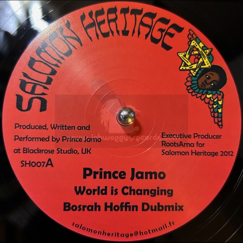 Salomon Heritage-12"-World Is Changing / Prince Jamo + Praise Him / Messenger Douglas