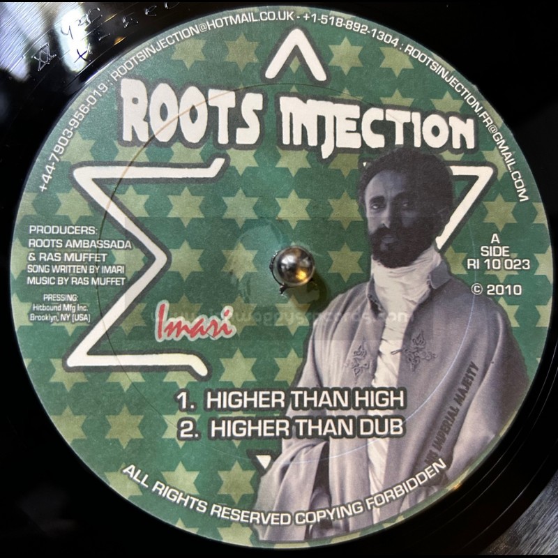 Roots Injection-10"-Higher Than High / Imari + Words Of Messiah / Prince Jamo