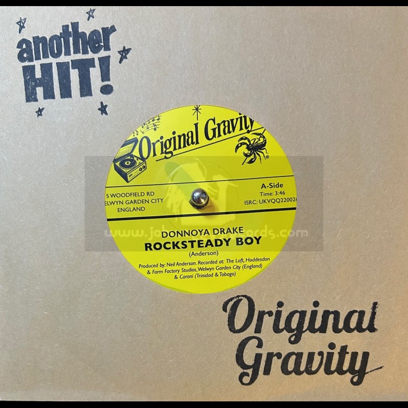 Original Gravity-7"-Rocksteady Boy / Donnoya Drake + Rock Me Steady / Woodfield Rd Allstars