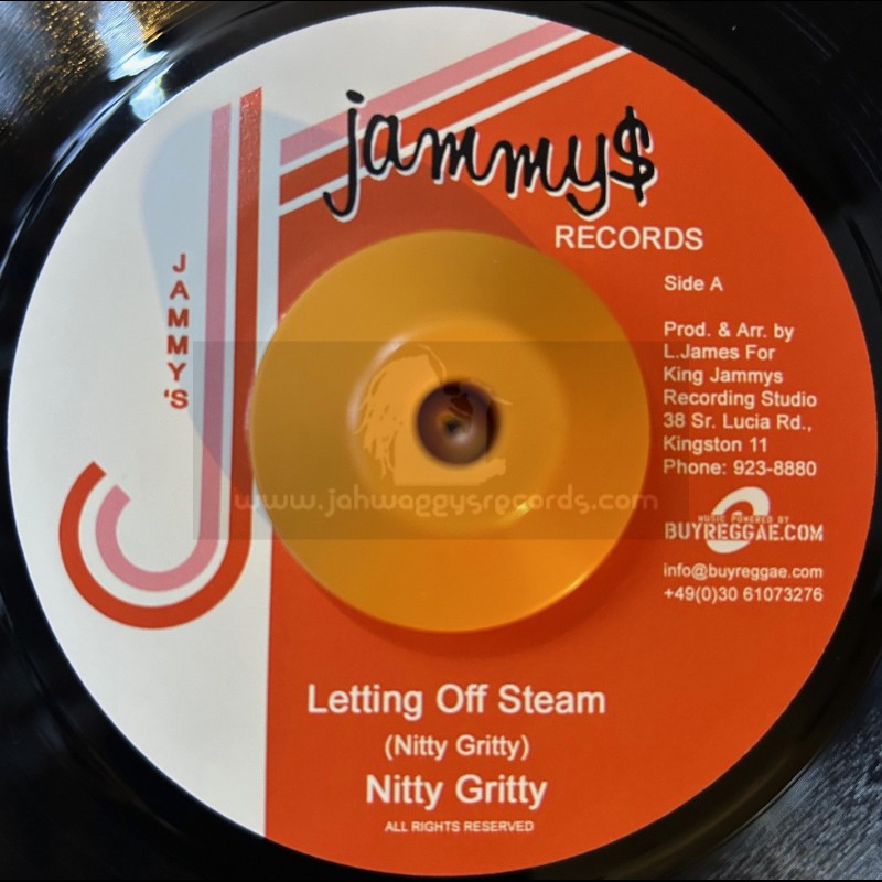 Jammys Records-7"-Letting Off Steam / Nitty Gritty