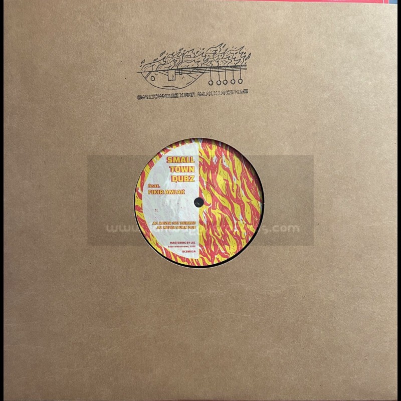Basscomesaveme-12"-Never Get Burned / Fikir Amlak + Sitar Dub / Lance Hume