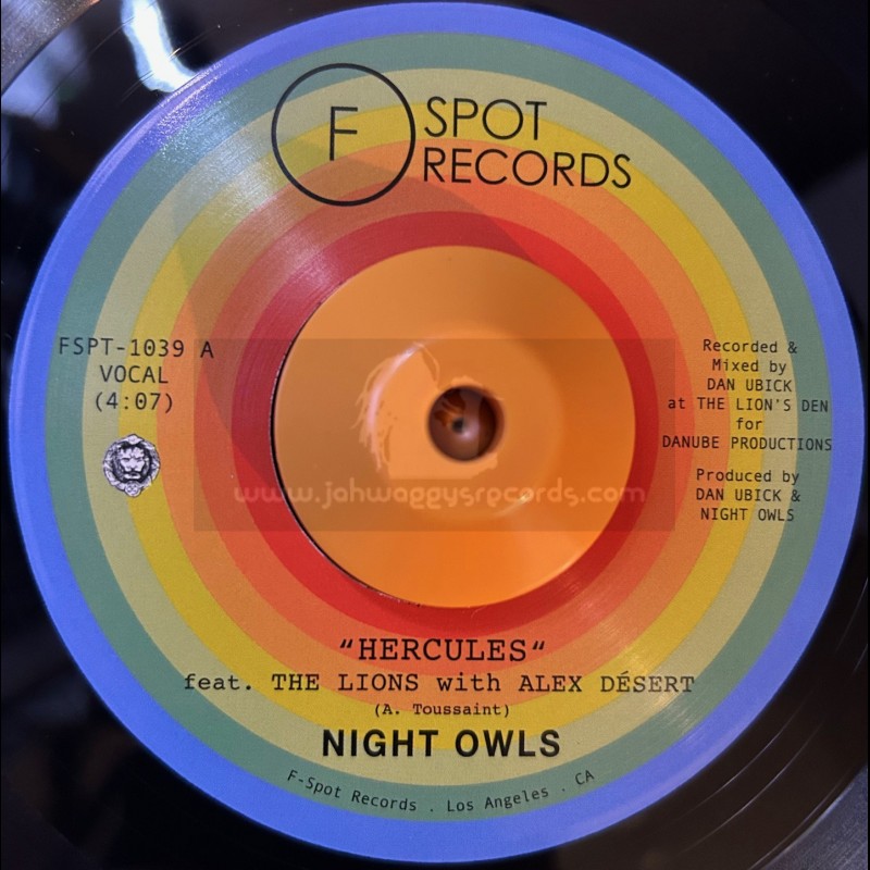 F Spot Records-7"-Hercules / Alex Désert & The Lions + Tell It Like It Is / Asdru Sierra