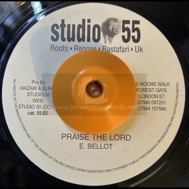 Studio 55-7"-Praise The Lord / Errol Bellot