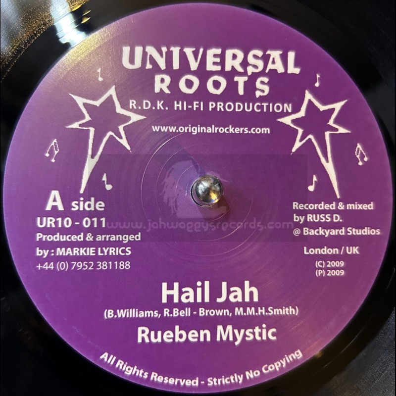 Universal Roots-10"-Hail Jah / Rueben Mystic