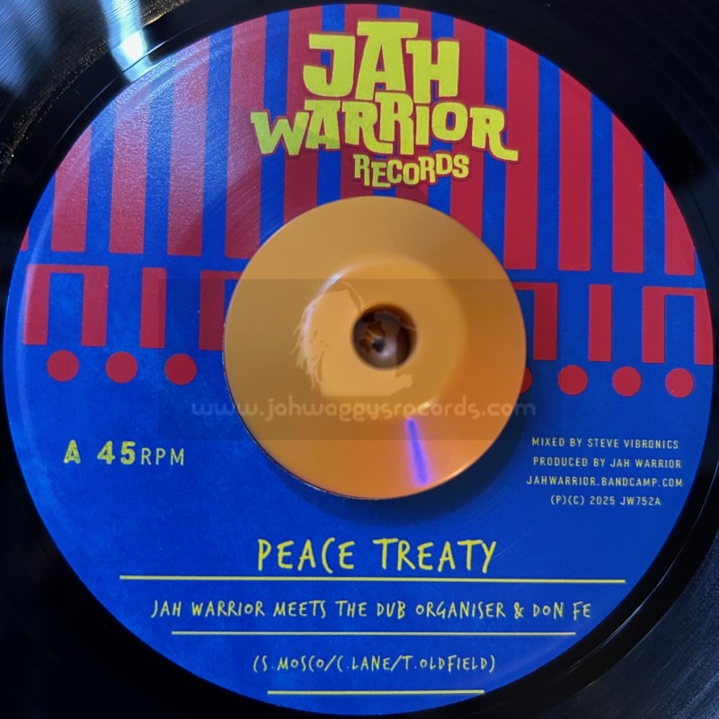 Jah Warrior-7"-Peace Treaty / Jah Warrior Meets The Dub Organiser And Don Fe