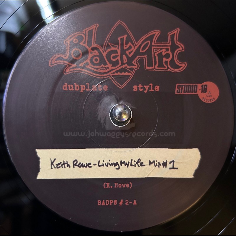 Black Art-10"-Living My Life Dubplate Mix / Keith Rowe