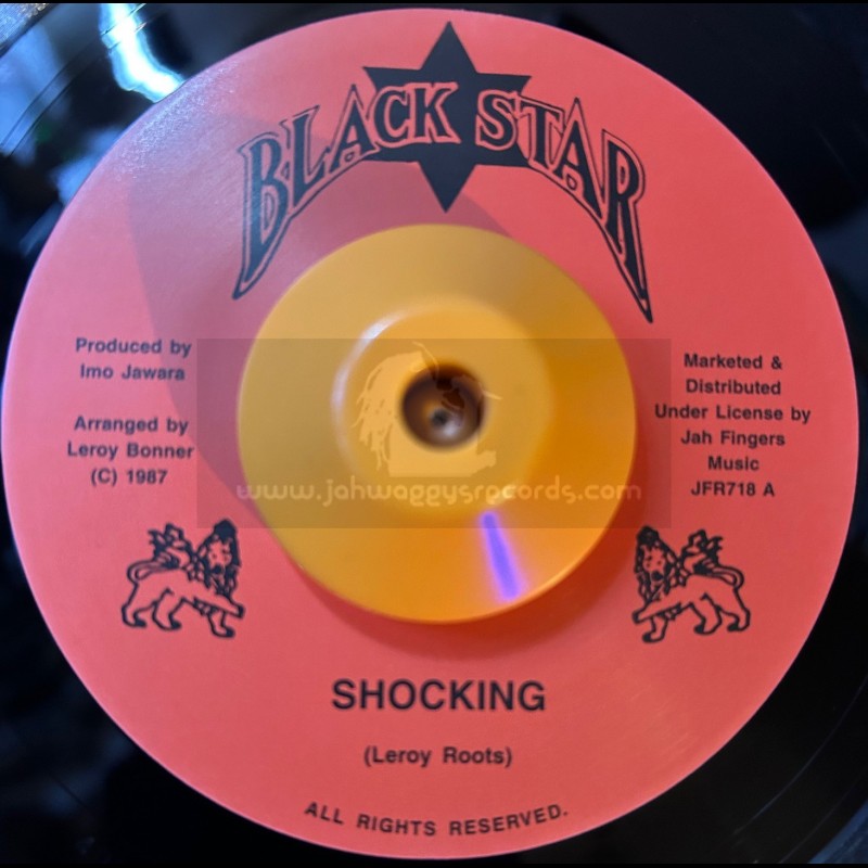 Black Star-Jah Fingers-7"-Shocking / Leroy Roots