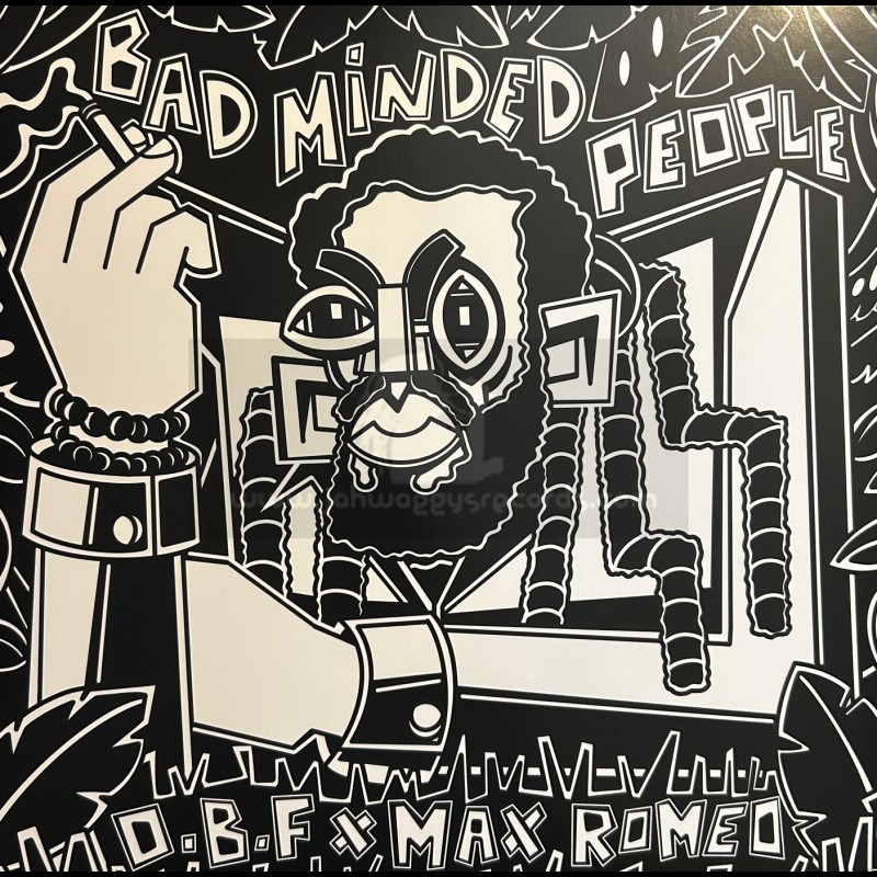 Dubquake Records-12"-Badminded People / O.B.F And Max Romeo