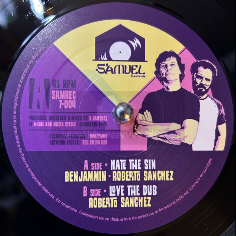 Samuel Records-7"-Hate The Sin / Benjammin