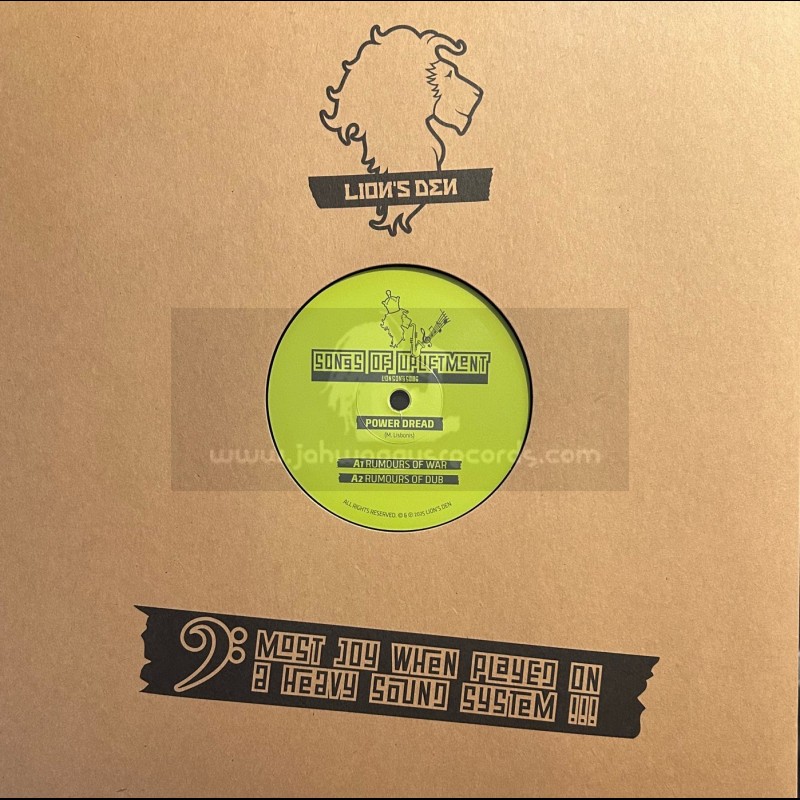 Lion's Den-12"-Rumours Of War / Power Dread + Peaceful Way / Power Dread