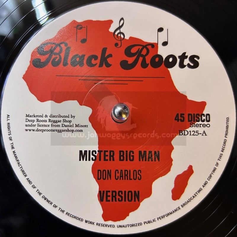 Black Roots-12"-Mr Big Man / Don Carlos + Works To Do / Little John
