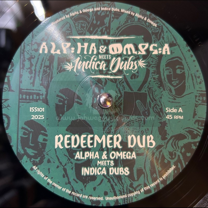 Indica Dubs-10"-Redeemer Dub + Inner Self / Alpha And Omega Meets Indica Dubs