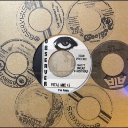 Observer-7"-Natty Dread Christmas / Iron Phoenix