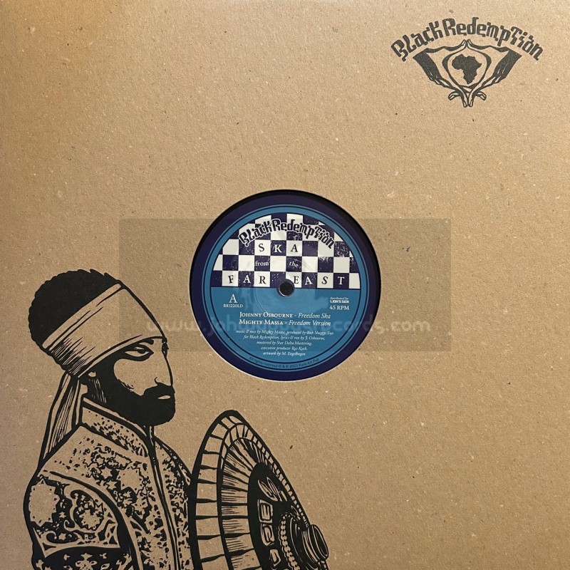 Black Redemption-12"-Freedom Ska / Johnny Osbourne + Peace In Ska / Judah Eskender Tafari