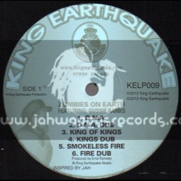 King Earthquake-LP-Zombies On Earth / Gussie Ranks