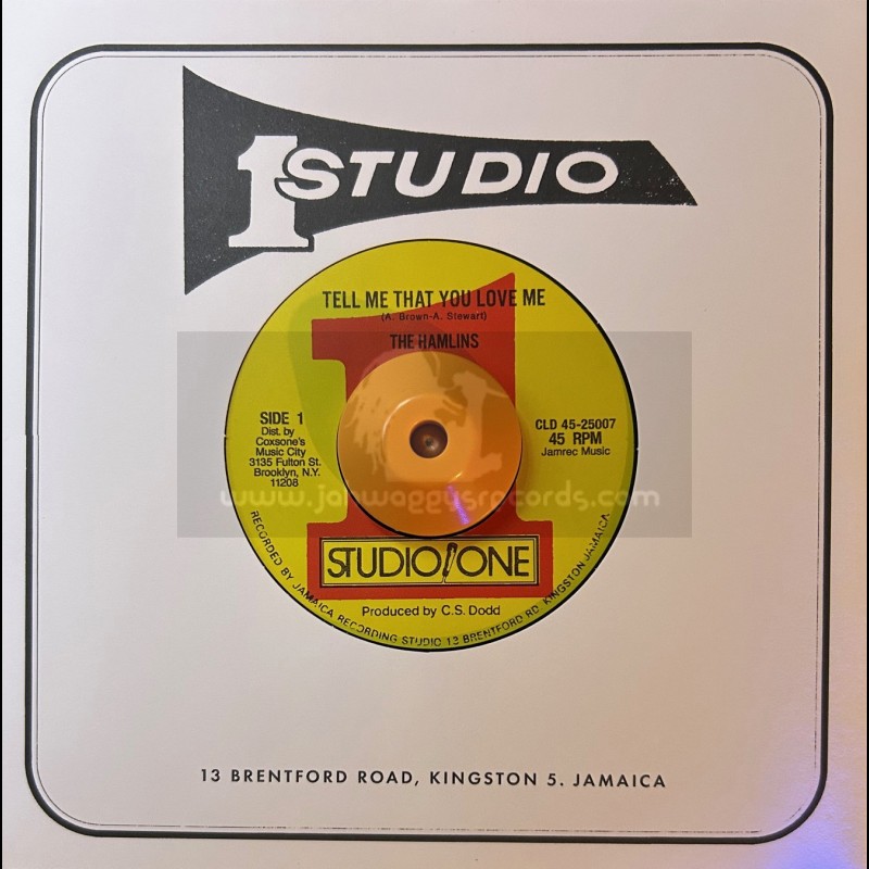 Studio One-7"-Tell Me That You Love / The Hamlins + Mojo Girl / Nora Dean