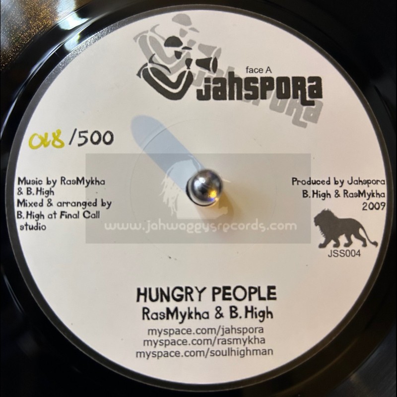 Jahspora-7"-Hungry People / Ras Mykha & B.High