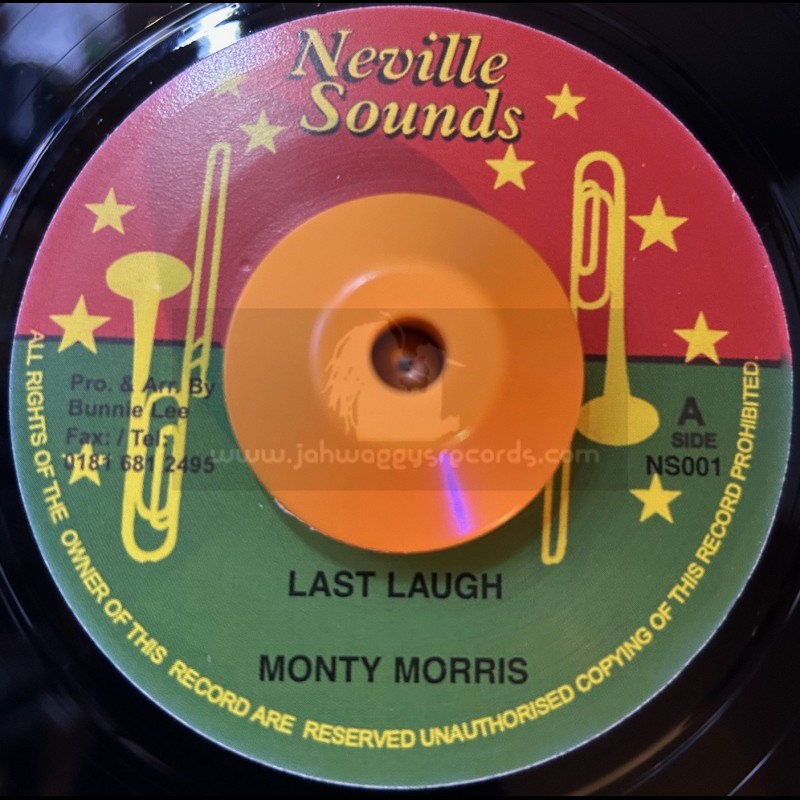 Neville Sounds-7"-Last Laugh / Monty Morris + You Really Got A Hold On Me / Monty Morris