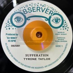 Observer-7"-Sufferation / Tyrone Taylor