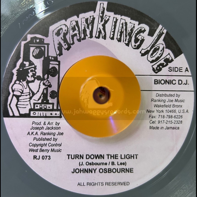 Ranking Joe Records-7"-Turn Down The Light / Johnny Osbourne