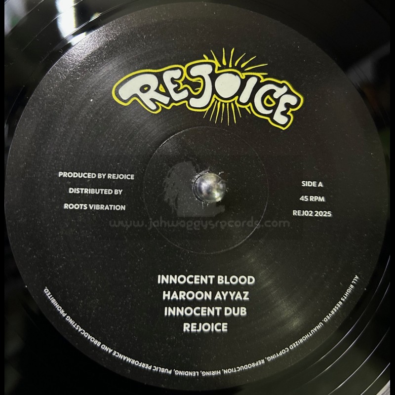 Rejoice-10"-Innocent Blood / Haroon Ayyaz + Innocent Flute / Don Fe