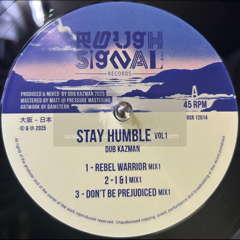 Rough Signal Records-12"-Stay Humble Vol 1 / Dub Kazman
