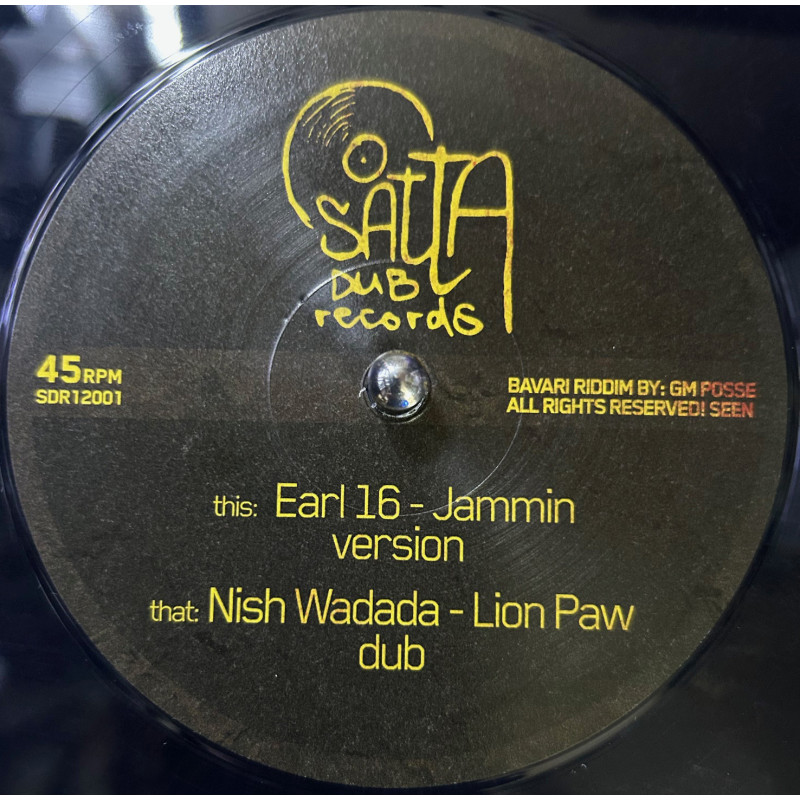 Salta Dub Records-12"-Jammin / Earl 16 + Lion Paw / Nish Wadada