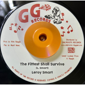 GG Records-7"-The Fittest Shall Survive / Leroy Smart