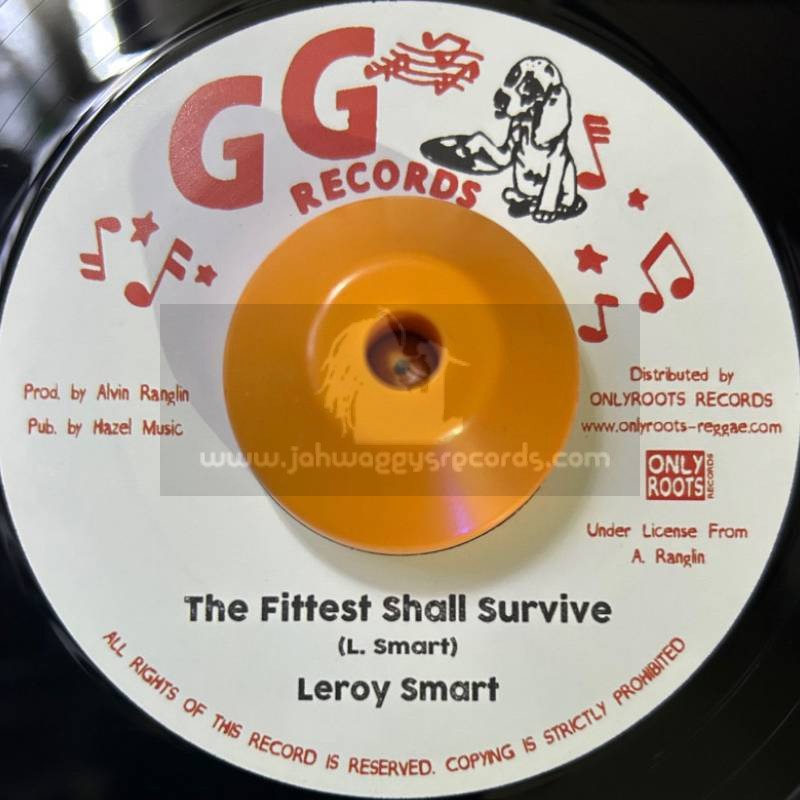 GG Records-7"-The Fittest Shall Survive / Leroy Smart