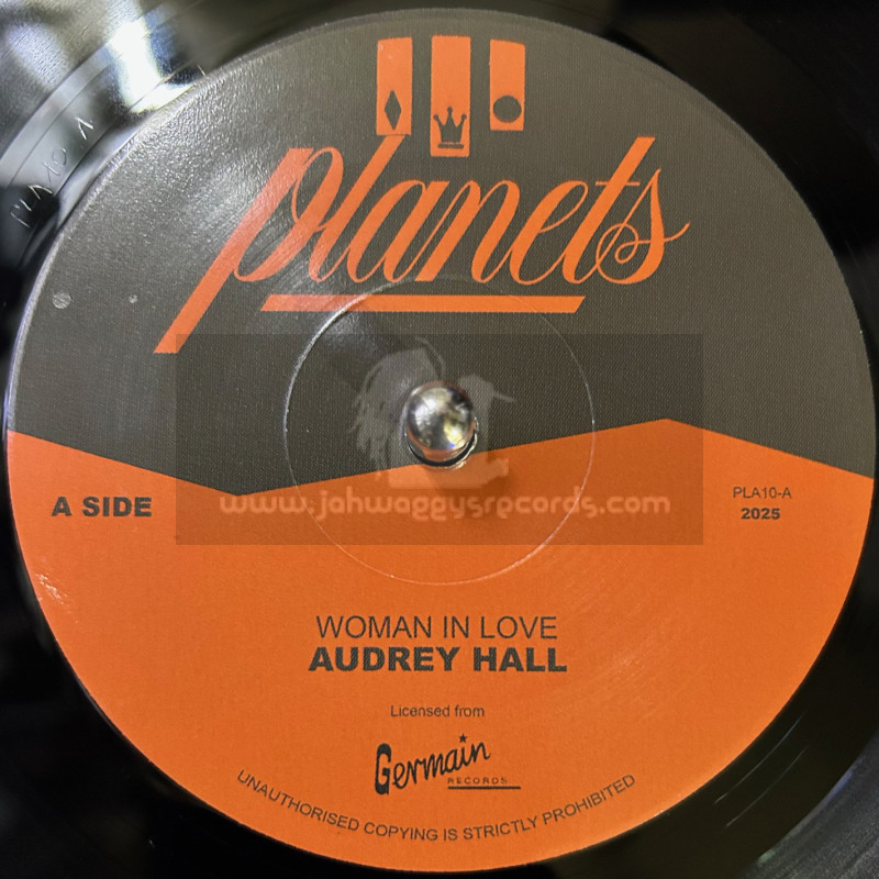 Planets Records-7"-Woman In Love / Audrey Hall