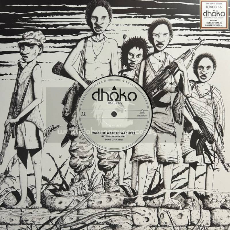Dhoko-12"-Let The Children Play / Sons of Manji + Hear The Cry / Marky Lyrical