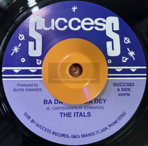 Success-7"-Ba Da Doo Ba Dey / The Itals + Tiger From Bengalie /  Dj I Roy