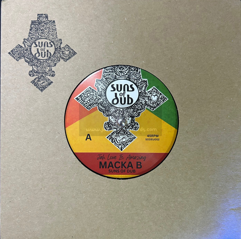 Suns of Dub-7"-Jah Love is Amazing /  Macka B