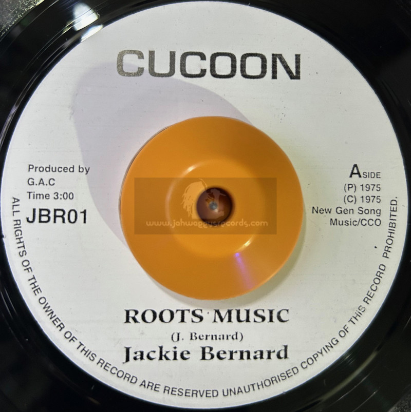 Cucoon-7"-Roots Music / Jackie Bernard