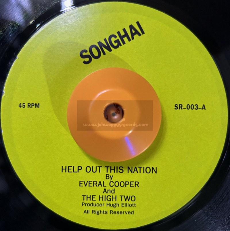 Songhai-7"-Help Out This Nation / Everal Cooper And The Two High